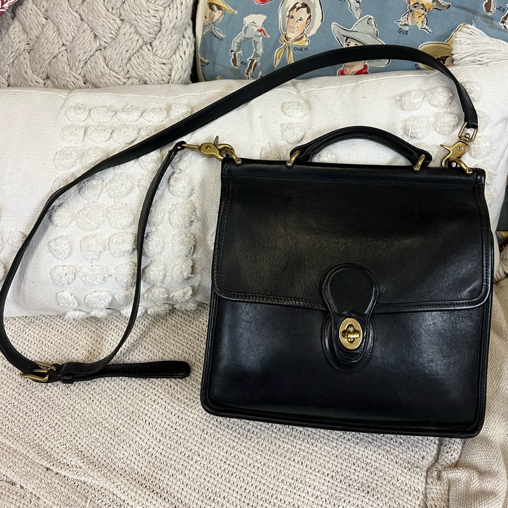COACH - Willis Leather Bag - Vintage